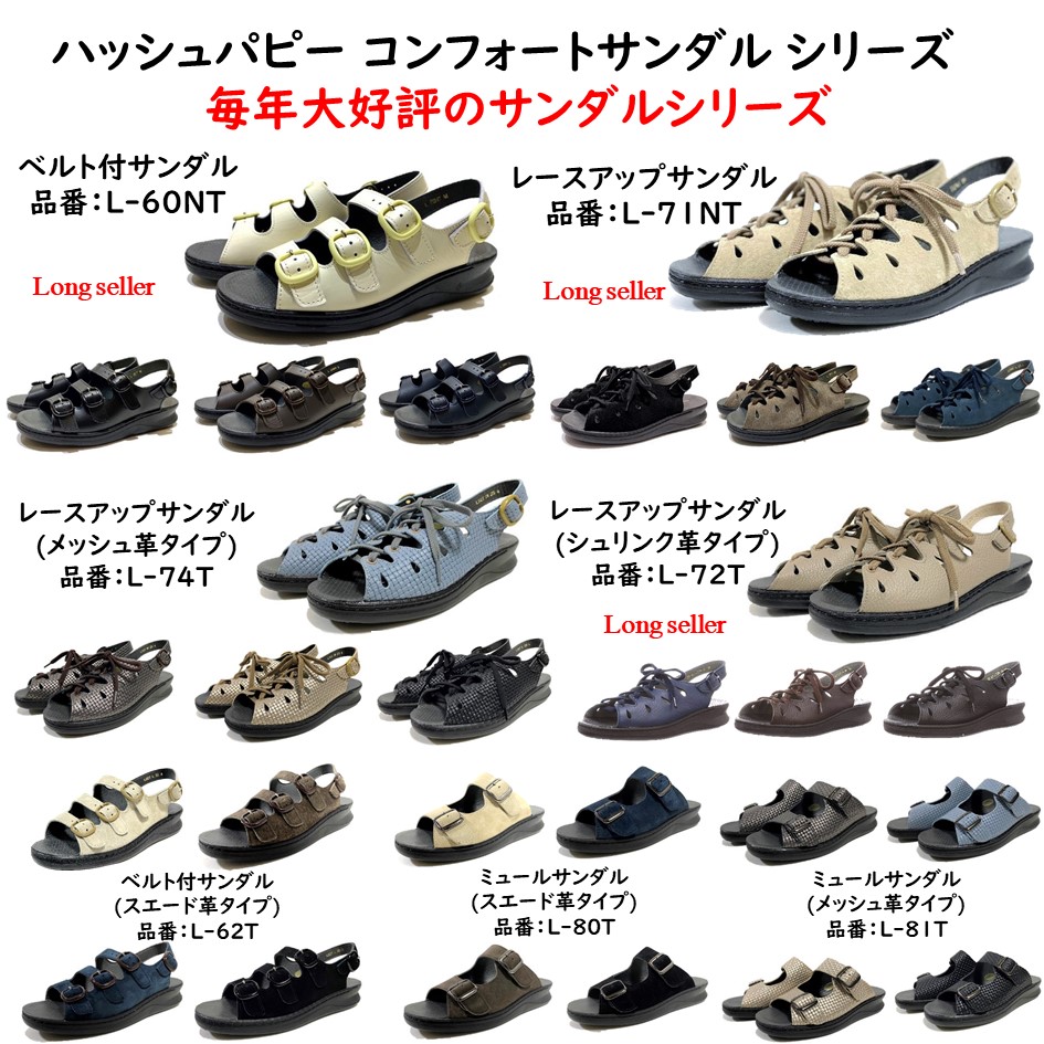 楽天市場】ハッシュパピー（Hush Puppies) レディース サンダル 定番 L
