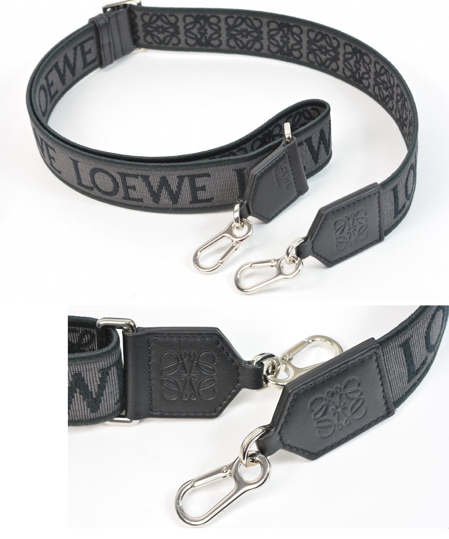 楽天市場】【未使用品】ロエベ ロゴ ジャガード アナグラム ストラップ