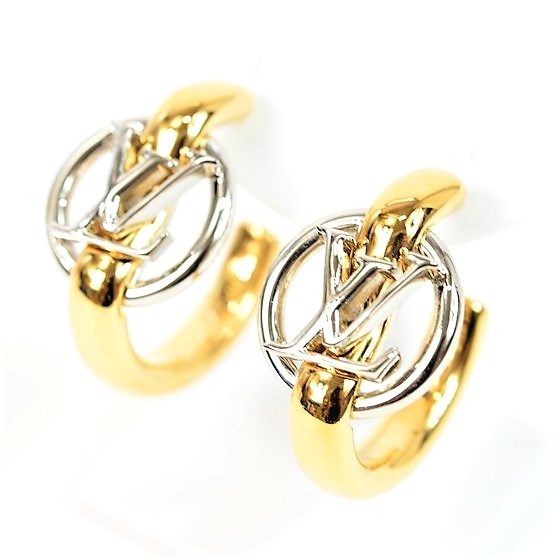 楽天市場】【新品同様】ルイヴィトン ピアス ブックル ドレイユ マイLV