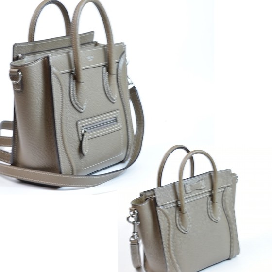 楽天市場】【美品】セリーヌ バッグ ラゲージ ナノ ショッパー