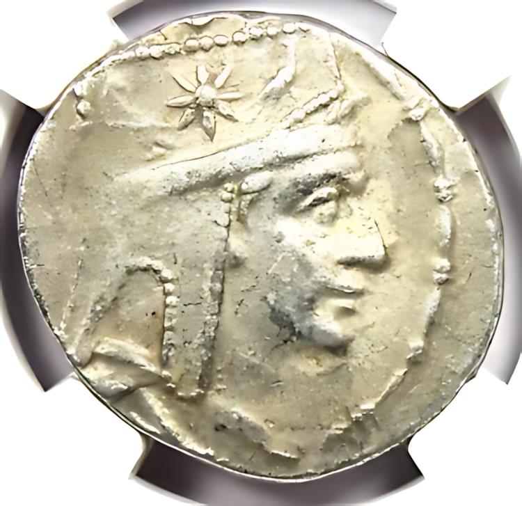 楽天市場】ティグラネス 2 世 AR テトラドラクマ アルメニア王銀貨