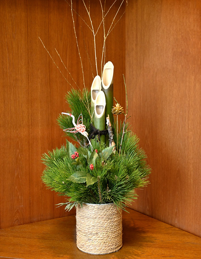 楽天市場】プレミアム門松 「極（きわみ）」【屋外・室内用】 高さ約