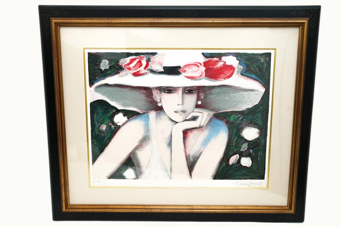 楽天市場】カシニョール 蒼い影 リトグラフ 【中古】 シリアルなし