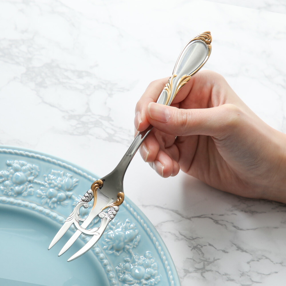 楽天市場】カシェ CACHE デザートフォーク テーブルフォーク