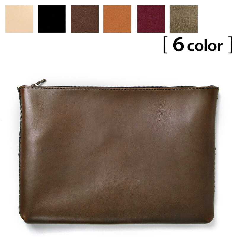 楽天市場】【サムライクラフト】 クラッチバッグ サドルレザー オイル