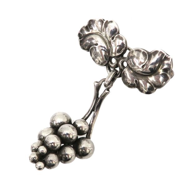 楽天市場】ジョージジェンセン ぶどう ブローチの通販