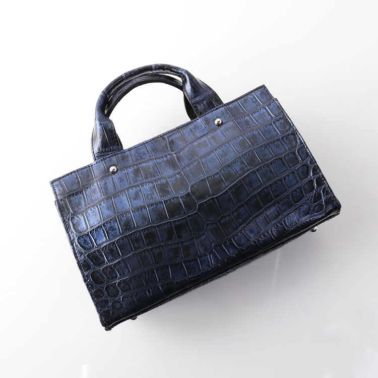 楽天市場】クロコダイル ハンドバッグ 日本製 2WAY レディース 小さめ