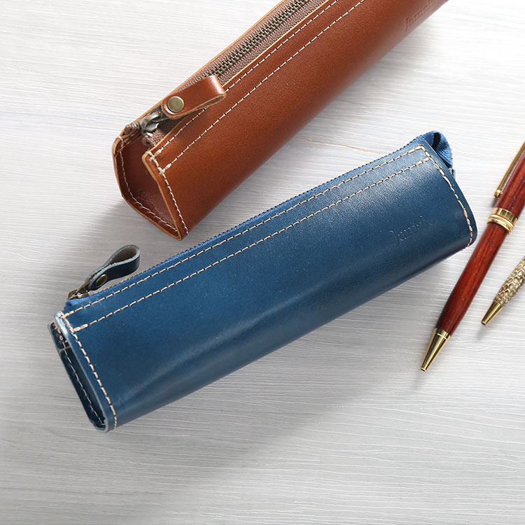楽天市場】栃木レザー ペンケース Jamale 日本製 本革 レディース ヌメ