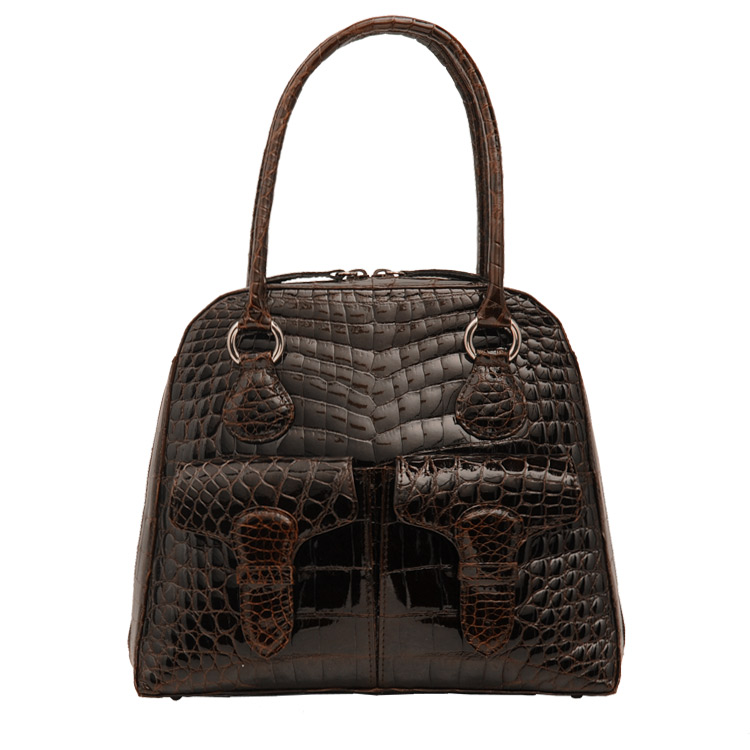 楽天市場】クロコダイル バッグ レディース 日本製 センター取り