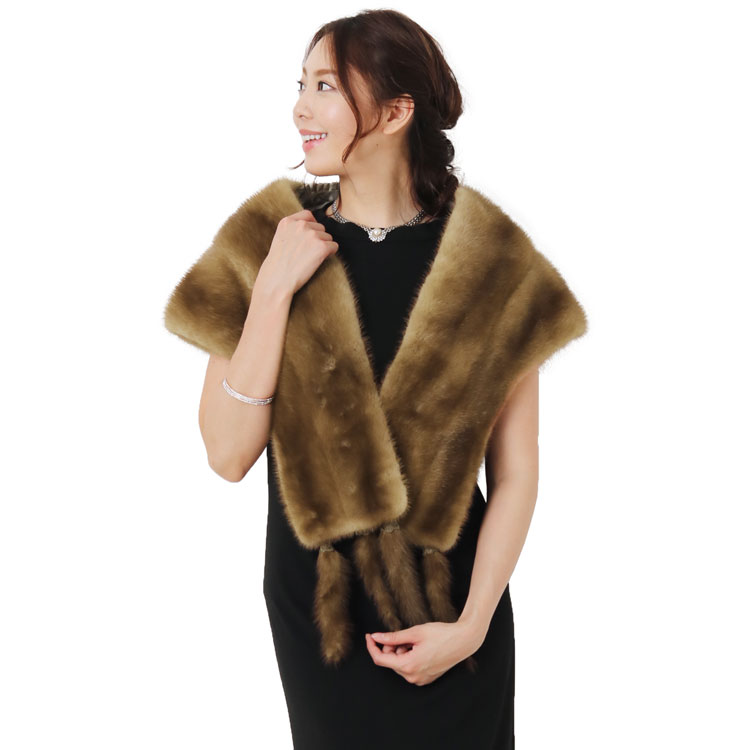 楽天市場】【40%offクーポン】パステルミンク ストール フリンジ付き