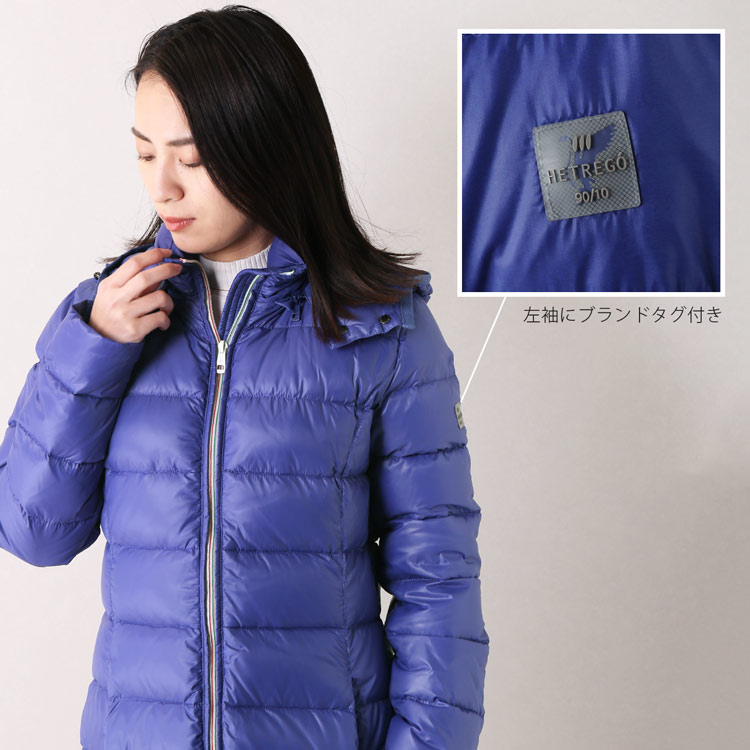 楽天市場】【10%offクーポン】HETREGO ダウンコート レディース ロング