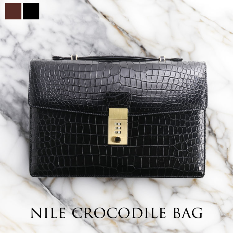 楽天市場】クロコダイル メンズ セカンドバッグ ハンドバッグ 日本製