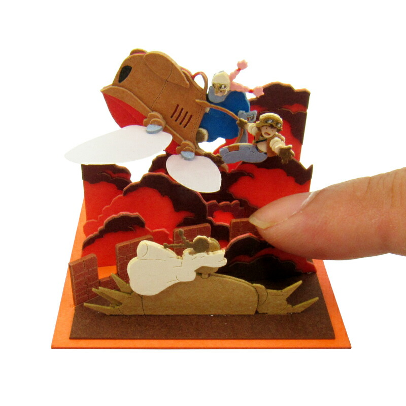 楽天市場】スタジオジブリmini 天空の城ラピュタ 【シータ救出】 ◇み