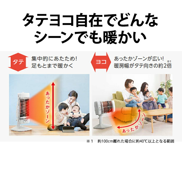 楽天市場】コロナ コアヒート 電気ストーブ 遠赤外線電気ストーブ