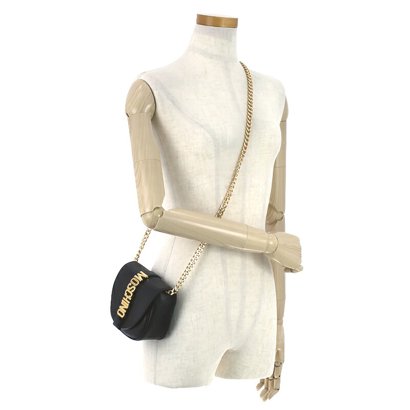 楽天市場】モスキーノ ショルダーバッグ A7467 8008 本革 ミニバッグ