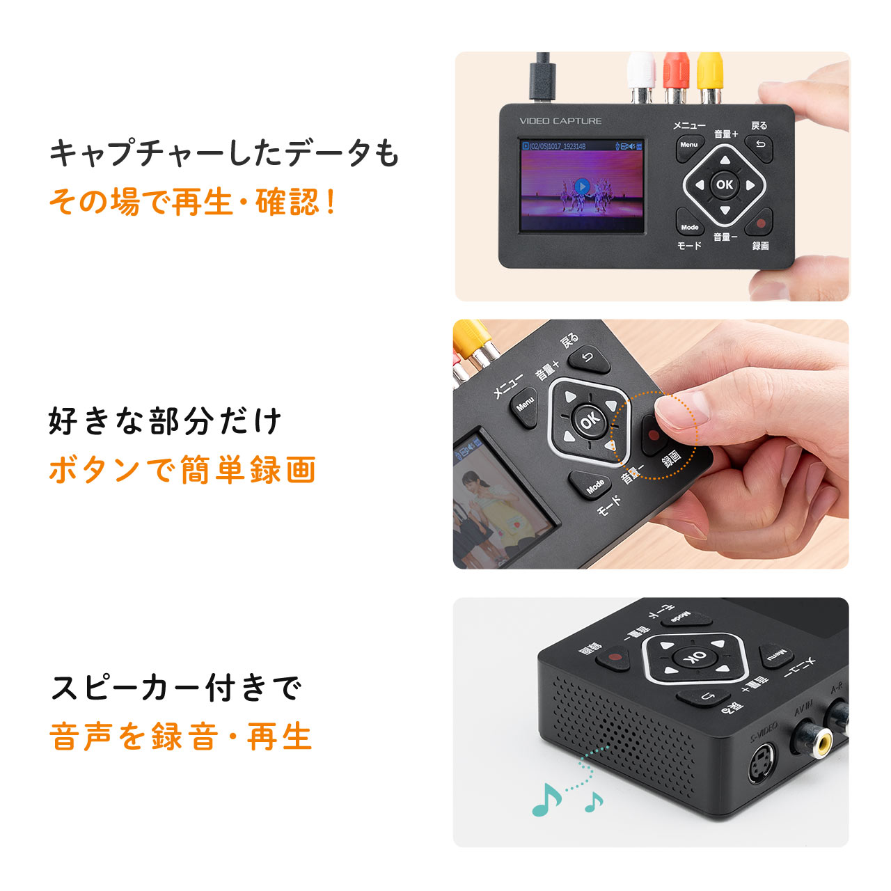 楽天市場】【楽天1位受賞】ビデオキャプチャー 小型 RCA AV S端子 HDMI