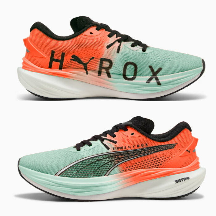 楽天市場】プーマ PUMA x HYROX ディヴィエイト ニトロ 3 312293-01