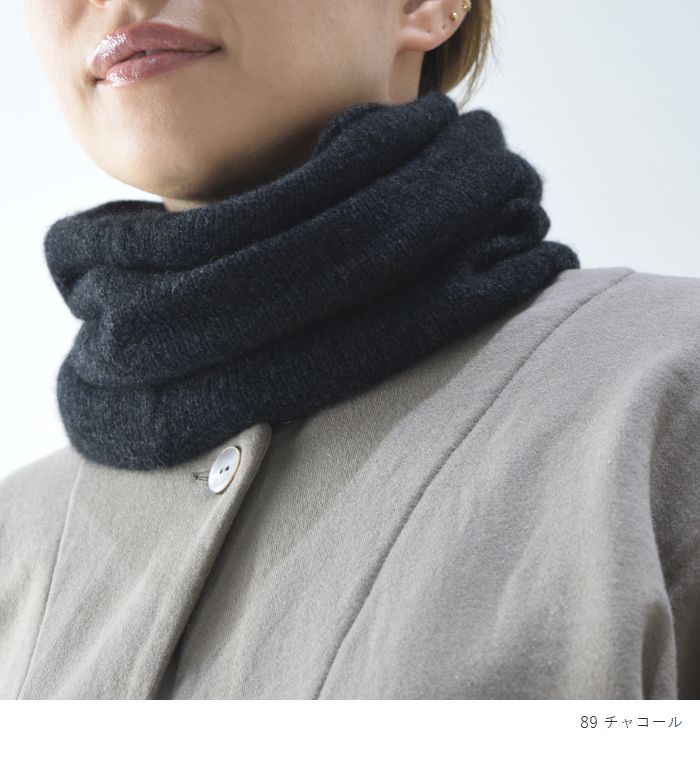 楽天市場】evam eva(エヴァムエヴァ)cashmere neck warmer 5colormade