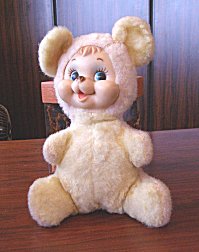 楽天市場】ラシュトン ラバーフェイス ドール ぬいぐるみ ピンク