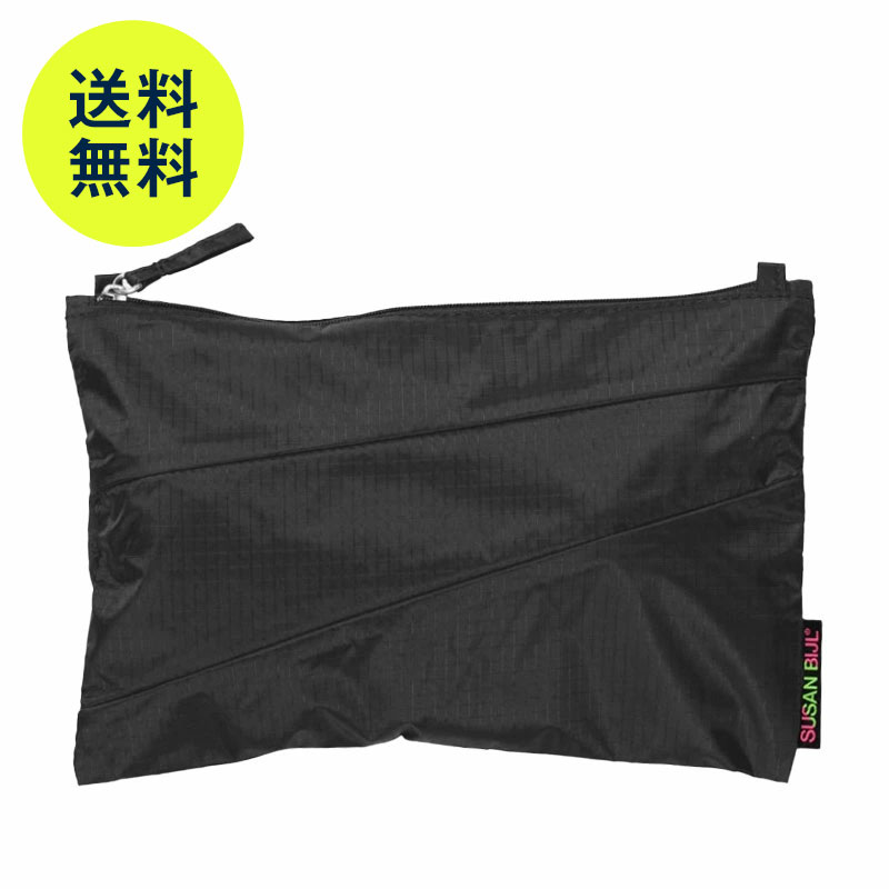 楽天市場】スーザン ベル / Black & Black ポーチ M [ SUSAN BIJL