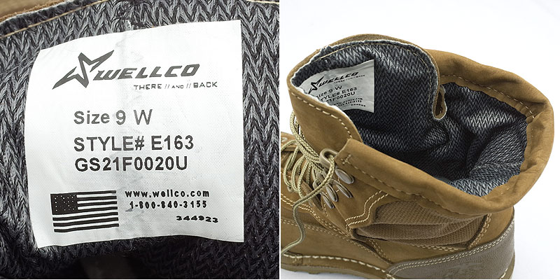 楽天市場】米軍 WELLCO社製 U.S.M.C. RAT ブーツ #E163 デッドストック