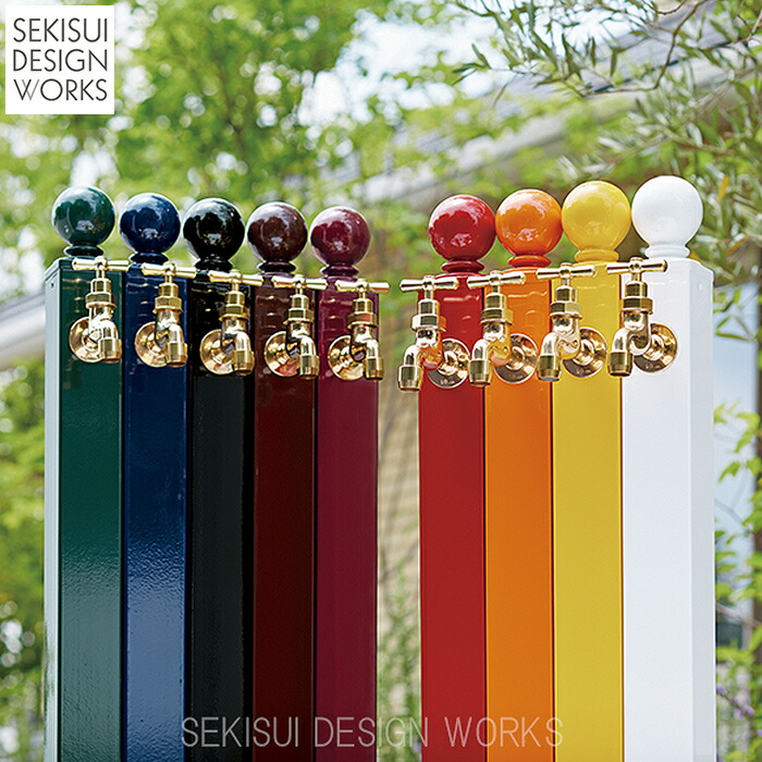 楽天市場】【Garden Tap】ガーデンタップ（立水栓）1口蛇口・ボール