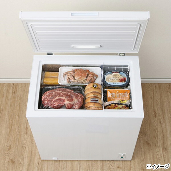 楽天市場】【直送】【日時指定不可】アイリスオーヤマ 上開き式冷凍庫