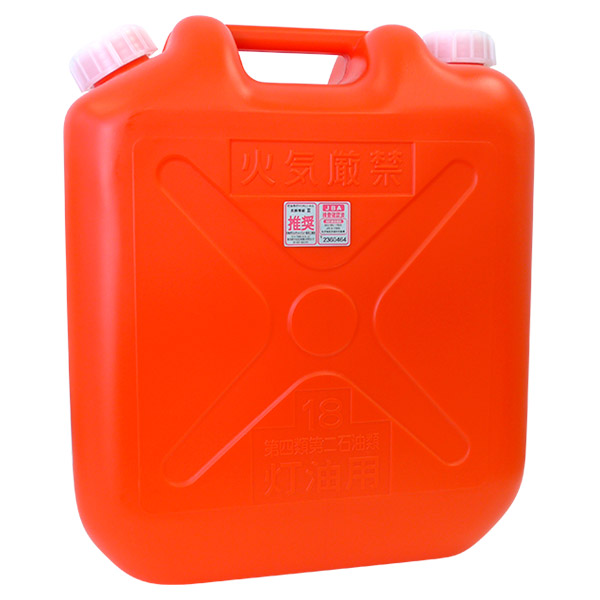 楽天市場】【即日出荷】岩谷マテリアル 灯油缶 18リットル 赤