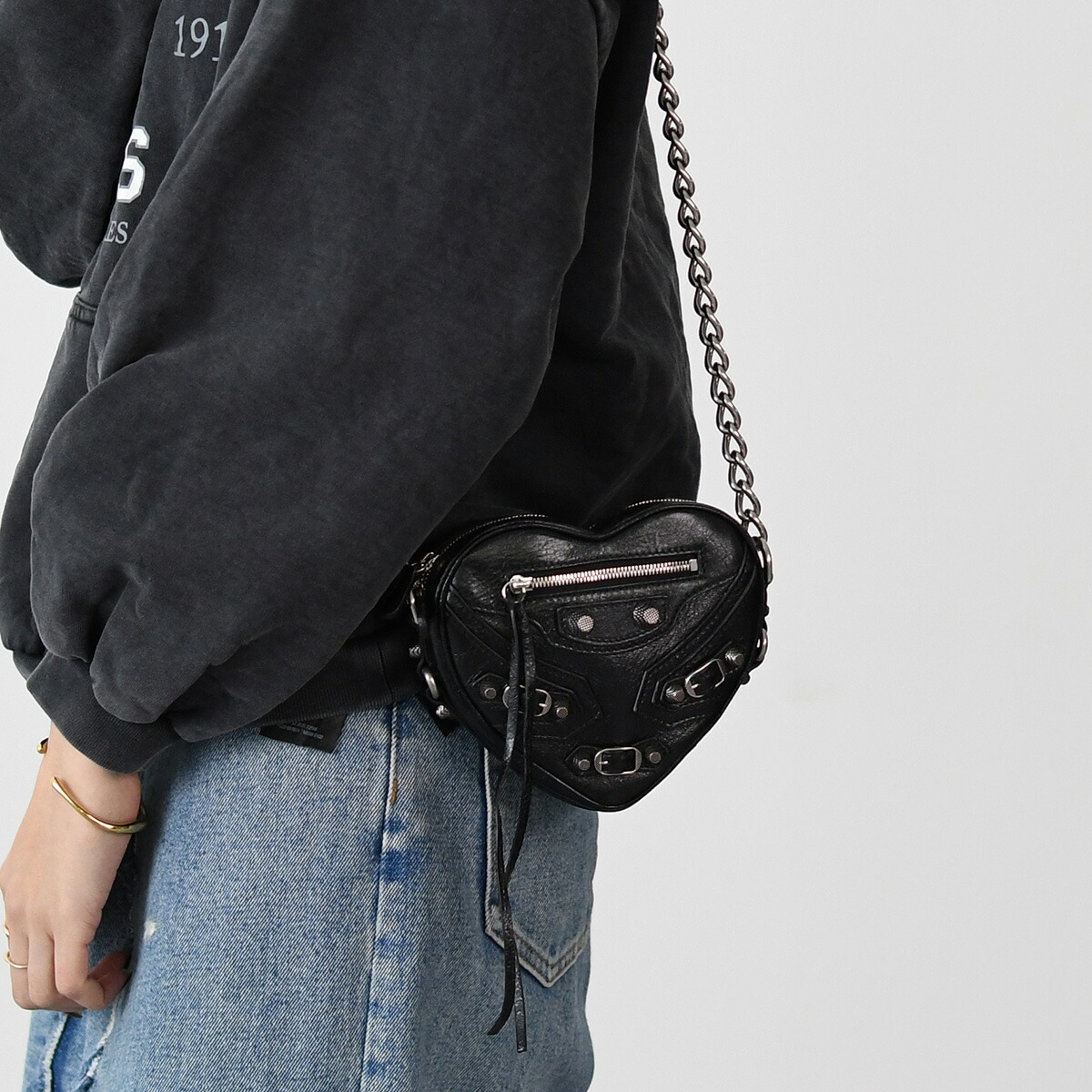 楽天市場】BALENCIAGA バレンシアガ バッグ ショルダーバッグ チェーン