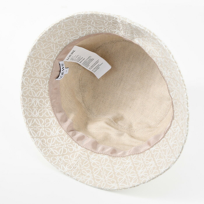 楽天市場】LOEWE ロエベ ハット 帽子 アナグラム ジャカード カーフ