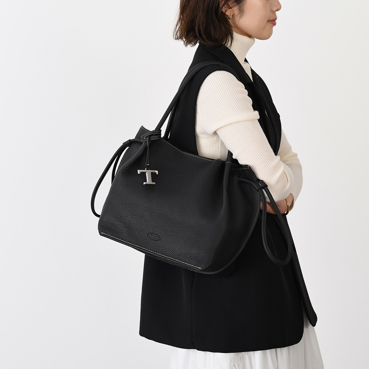 楽天市場】【2/25限定クーポン】TOD'S トッズ ハンドバッグ レザー