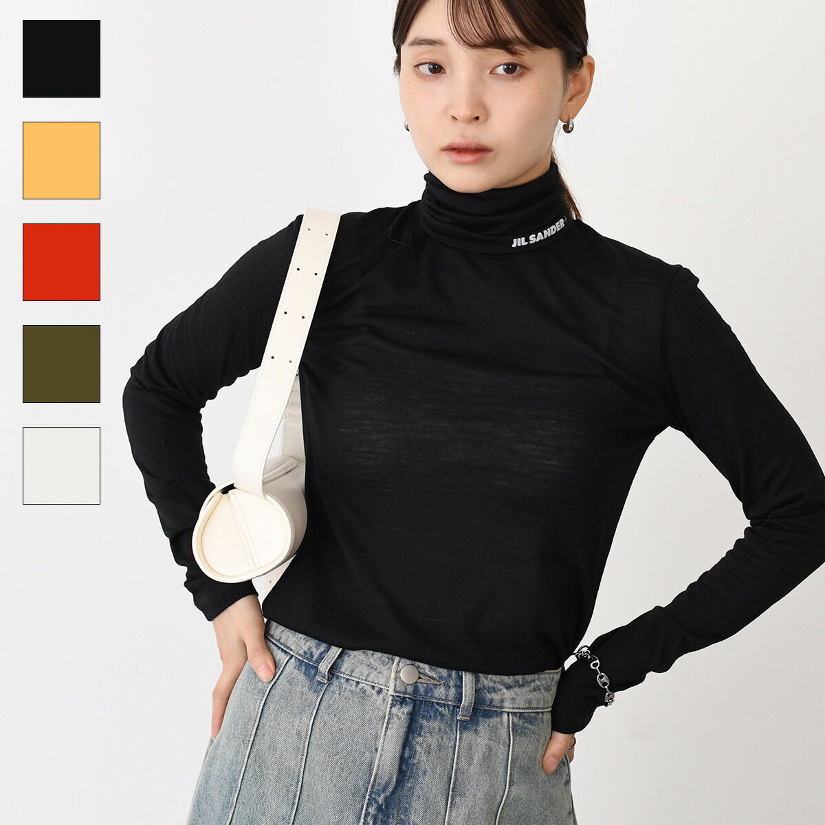楽天市場】JILSANDER+ ジルサンダープラス トップス ハイネックTシャツ