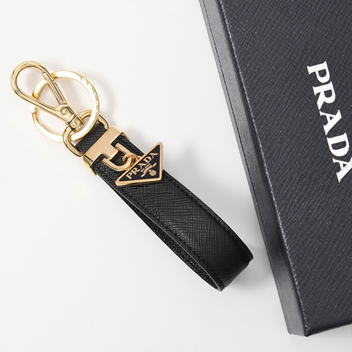 楽天市場】PRADA プラダ キーチャーム キーリング サフィアーノレザー