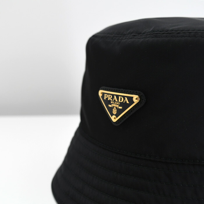 楽天市場】【3/1限定5％オフ】PRADA プラダ バケットハット 帽子 Re