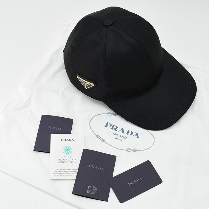 楽天市場】【3/1限定5％オフ】PRADA プラダ キャップ Re Nylon ベース