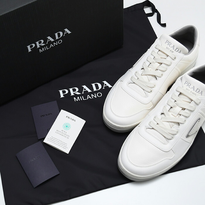 楽天市場】PRADA プラダ スニーカー シューズ 靴 ダウンタウンナッパ