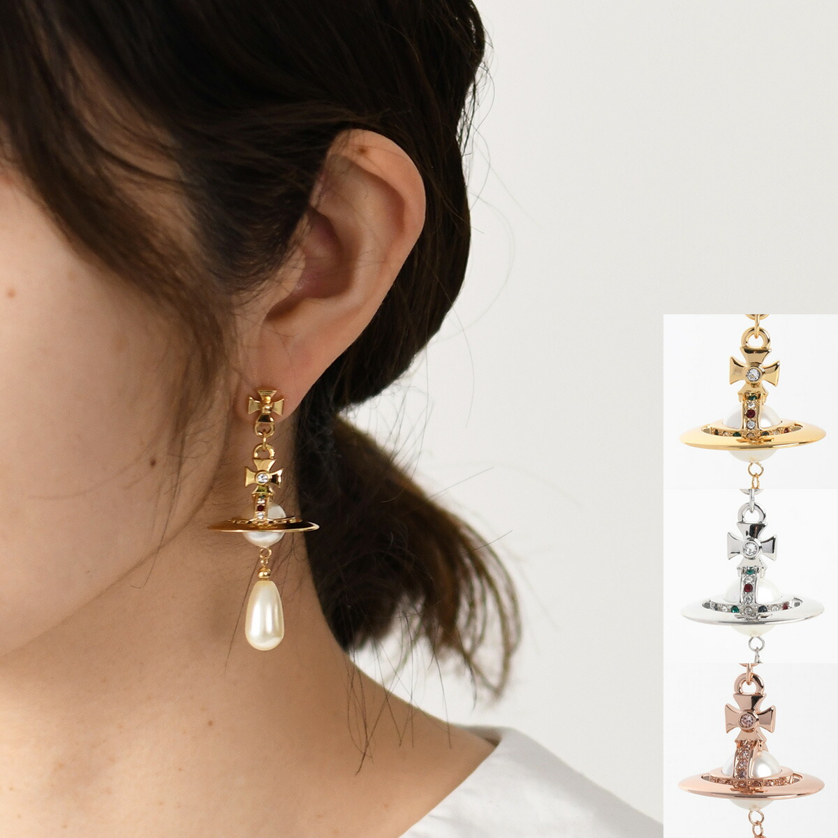 楽天市場】Vivienne Westwood ヴィヴィアン ウエストウッド ピアス