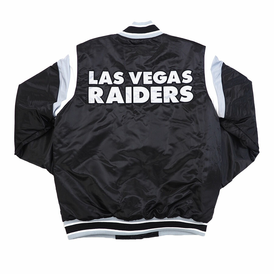 楽天市場】NFL レイダース ジャケット スタジャン Shut Out Varsity