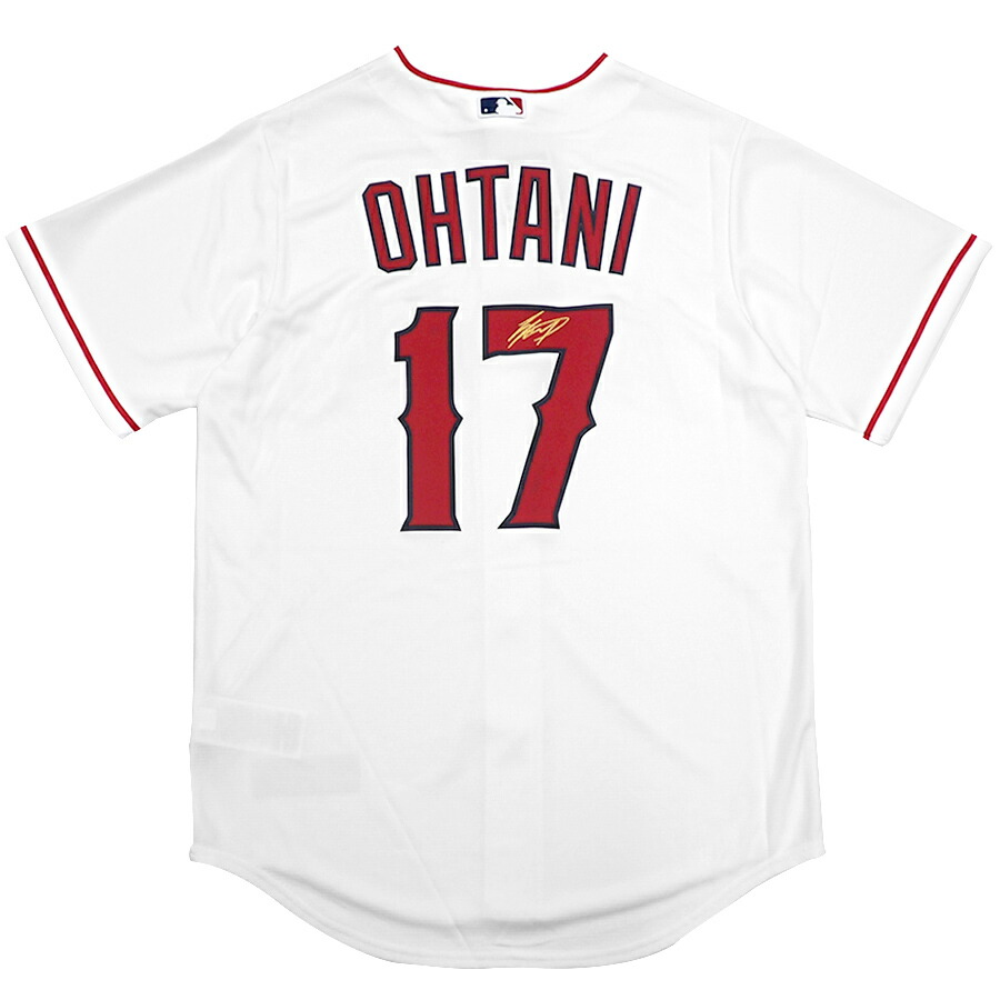 楽天市場】MLB 大谷翔平 エンゼルス ユニフォーム サイン刺繍 レプリカ