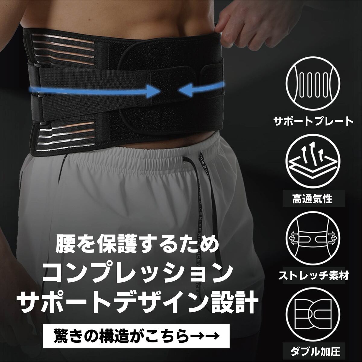 楽天市場】ツーリング コルセット 正規品 長時間運転 腰痛 解消 姿勢
