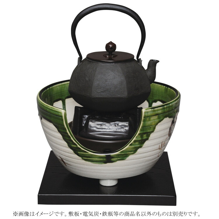 楽天市場】ポイント3倍以上（楽天カード利用） 茶道具 風炉（ふろ） 紅