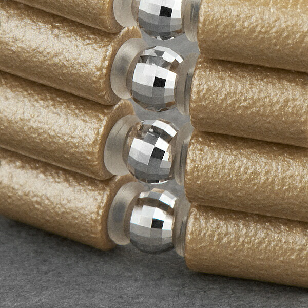 楽天市場】コアフォースループ 14K ホワイトゴールド 70cm 全9色