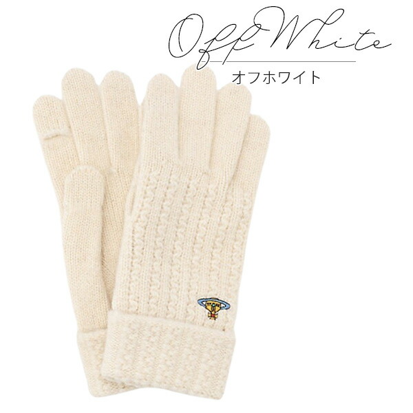 楽天市場】ヴィヴィアンウエストウッド レディース 手袋 ORB刺繍ワン