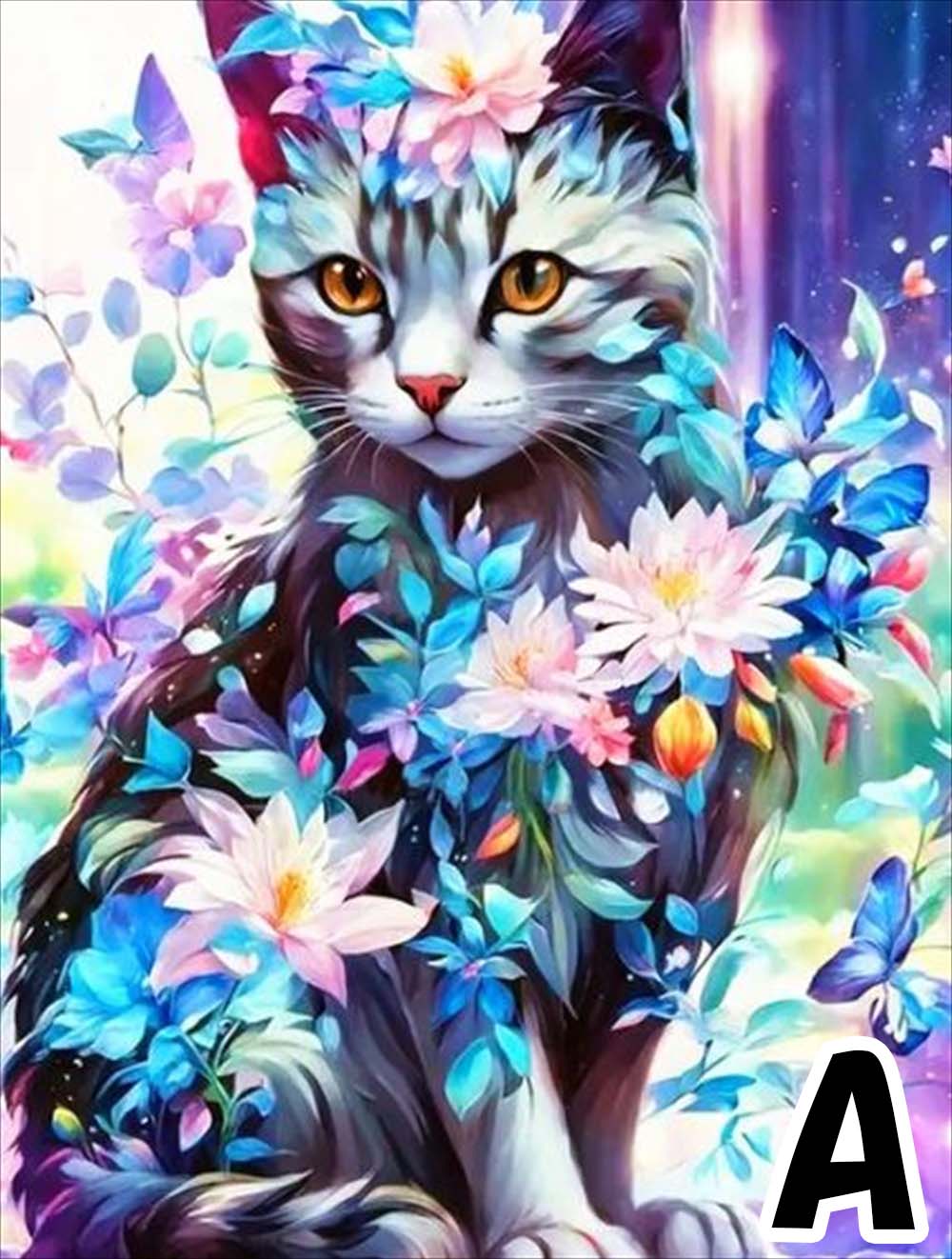 楽天市場】【猫のダイヤモンドアート】猫 ねこ ネコ アート