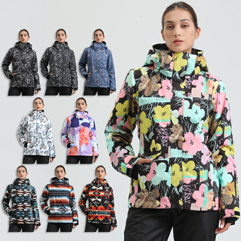 楽天市場】スキー ウェア レディース 花柄（スポーツ・アウトドア）の通販