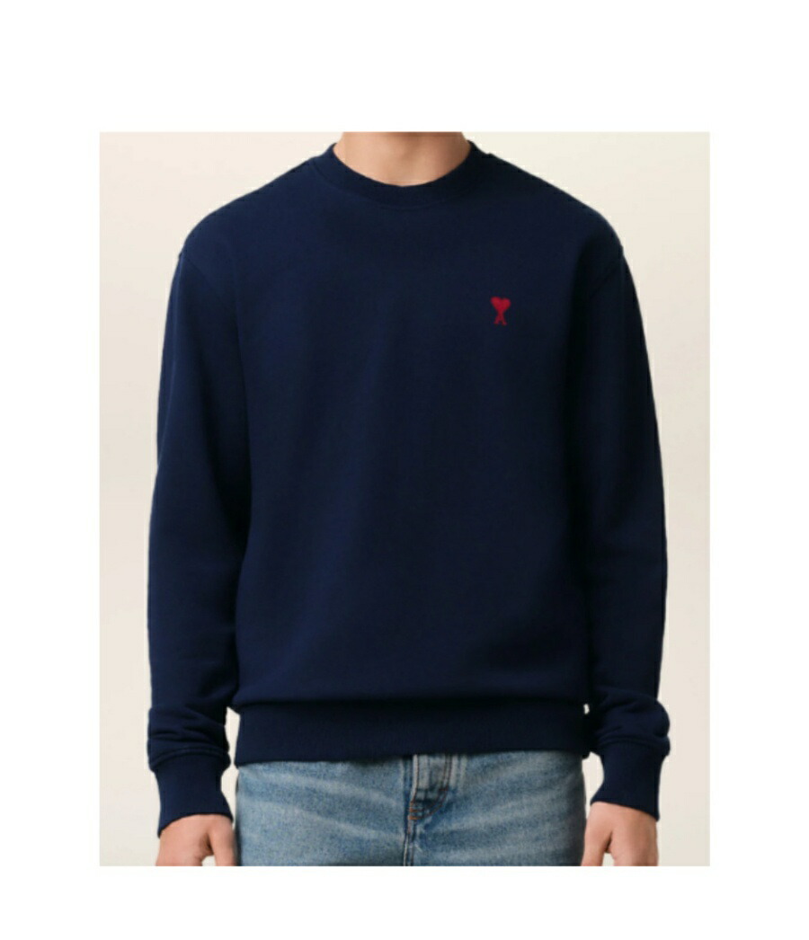 楽天市場】AMI PARIS アミパリス スモールハートロゴトレーナー