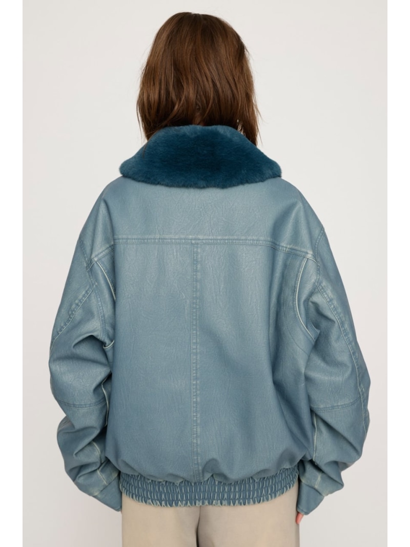 楽天市場】VINTAGE F/LEATHER S/ブルゾン SLY スライ ジャケット