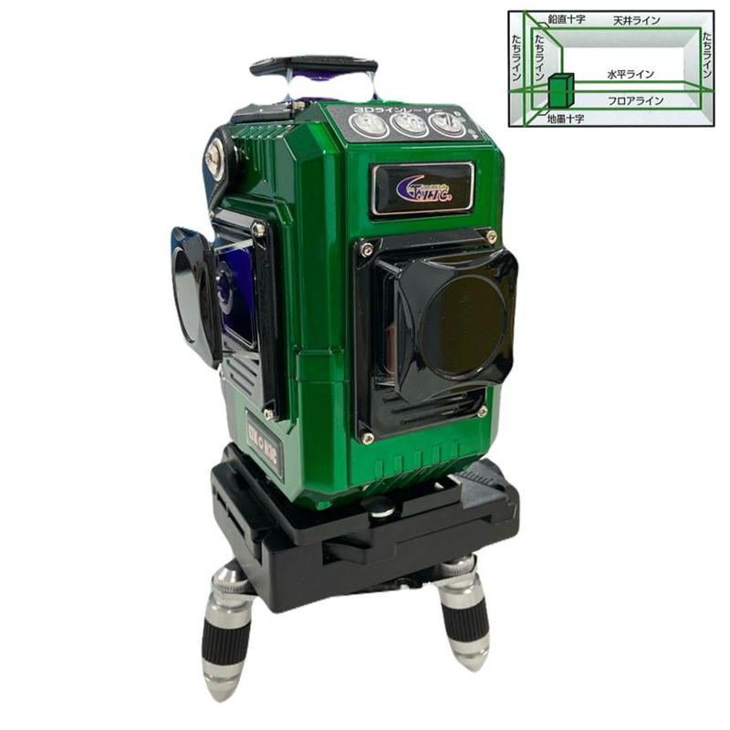 楽天市場】テクノ販売 LTK-N3C フルライン ジンバル整準3Dグリーン