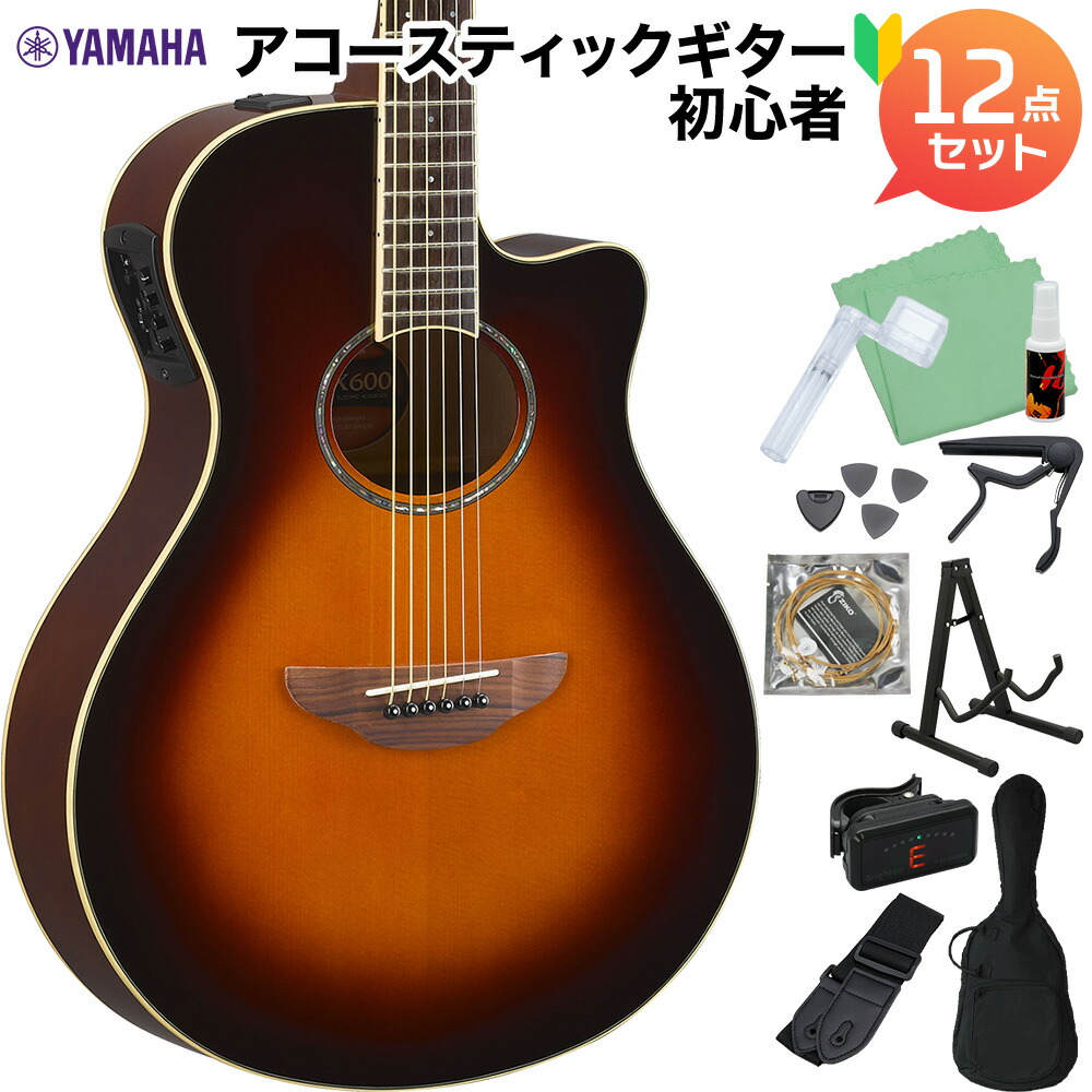 楽天市場】【新品】ヤマハ エレアコ YAMAHA APX600 BLK ブラック 自宅