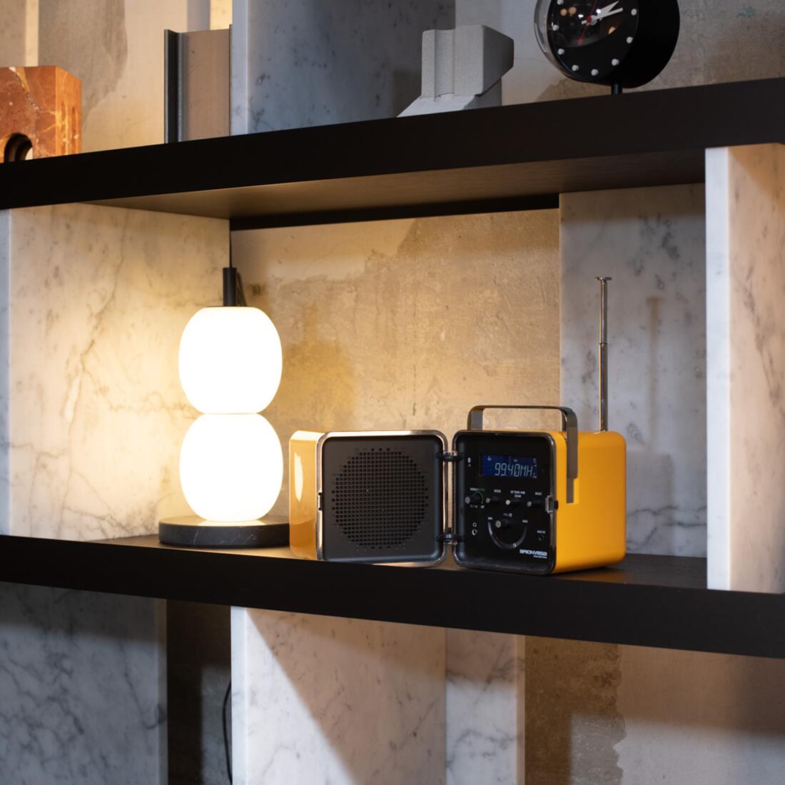 楽天市場】BRIONVEGA ブリオンベガ radio.cubo ラジオキューボ 50周年